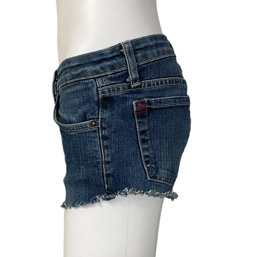 BDG Cut Off Raw Hem Booty Jean Shorts Size 25